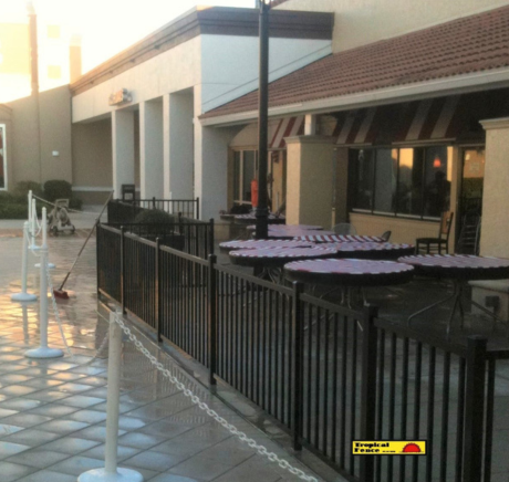 Commercial Aluminum Fencing | Tropical Fence