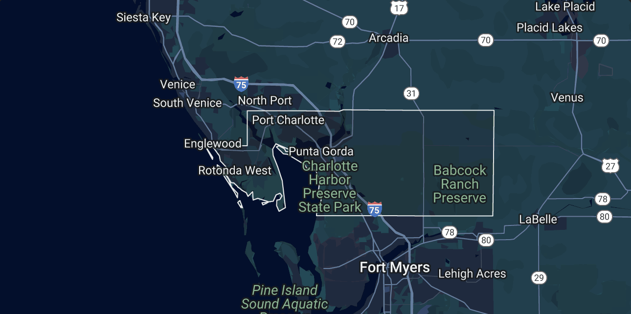Charlotte County Map