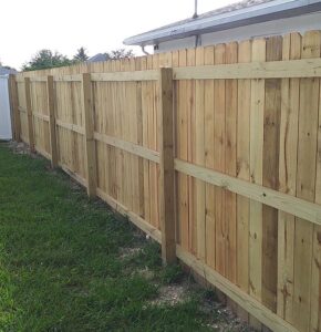 Wooden Privacy Fence